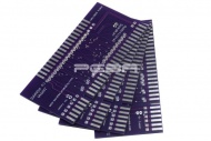 Purple soldermask PCB