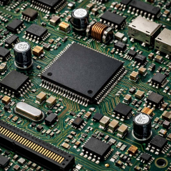 clean flux from PCB