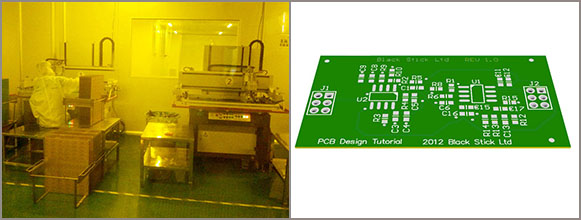 PCB Silk-screen and cure