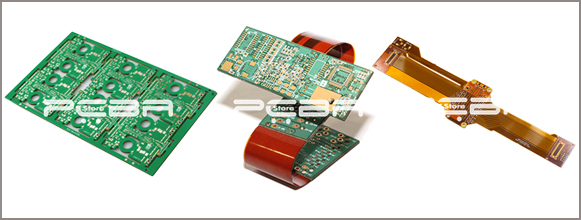 Blank rigid PCB and flexible PCB